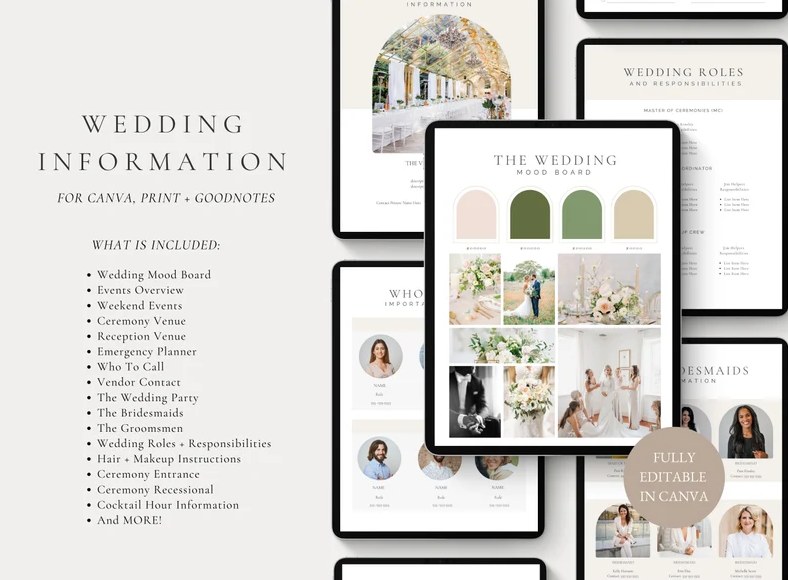 Your Dream Wedding, Beautifully Organized