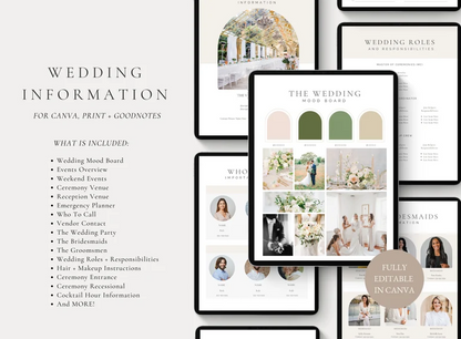 Your Dream Wedding, Beautifully Organized